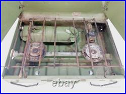 Vintage Sears Coleman 2 Burner Camp Stove Model 476 72244 Avocado Green 8/75