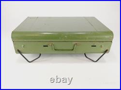 Vintage Sears Coleman 2 Burner Camp Stove Model 476 72244 Avocado Green 8/75