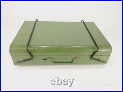 Vintage Sears Coleman 2 Burner Camp Stove Model 476 72244 Avocado Green 8/75