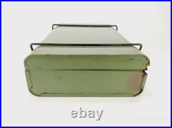 Vintage Sears Coleman 2 Burner Camp Stove Model 476 72244 Avocado Green 8/75