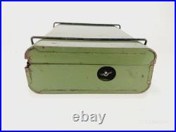 Vintage Sears Coleman 2 Burner Camp Stove Model 476 72244 Avocado Green 8/75