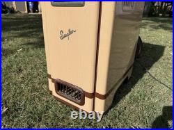 Vintage Siegler Oil Burning Stove/Heater with Amp Blower Model 400-U NICE