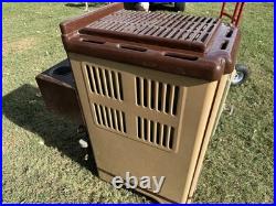 Vintage Siegler Oil Burning Stove/Heater with Amp Blower Model 400-U NICE