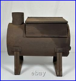 Vintage The Hot Box Sportsman's Stove Outdoor Stoves Charcoal Grill Hibachi USA