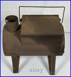 Vintage The Hot Box Sportsman's Stove Outdoor Stoves Charcoal Grill Hibachi USA