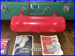Vintage Unfired 1973 Coleman Model 426D 3-Burner Camp Stove Green
