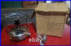 Vintage Very Rare 1960's DOLPHIN Portable Gas Cook Stove W Box + 2nd BURNER
