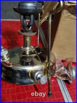 Vintage Very Rare 1960's DOLPHIN Portable Gas Cook Stove W Box + 2nd BURNER