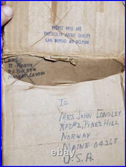 Vintage Very Rare 1960's DOLPHIN Portable Gas Cook Stove W Box + 2nd BURNER