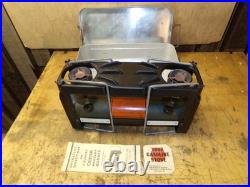 Vintage WW11 1944 AGMCO COLEMAN MODEL 523 MILITARY STOVE WITH CASE &BROCHURE
