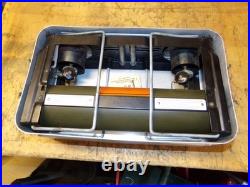 Vintage WW11 1944 AGMCO COLEMAN MODEL 523 MILITARY STOVE WITH CASE &BROCHURE