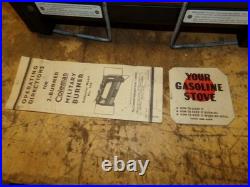 Vintage WW11 1944 AGMCO COLEMAN MODEL 523 MILITARY STOVE WITH CASE &BROCHURE