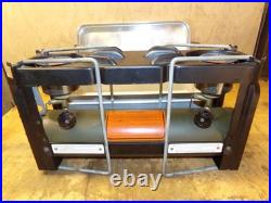 Vintage WW11 1944 AGMCO COLEMAN MODEL 523 MILITARY STOVE WITH CASE &BROCHURE