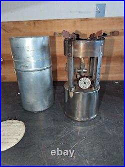 Vintage WWII B46 Coleman 530 GI Pocket Backpack Stove Made In USA