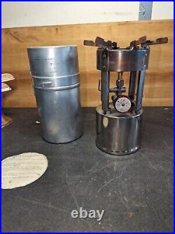 Vintage WWII B46 Coleman 530 GI Pocket Backpack Stove Made In USA