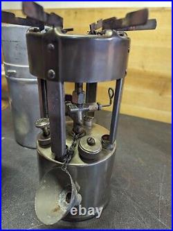 Vintage WWII B46 Coleman 530 GI Pocket Backpack Stove Made In USA
