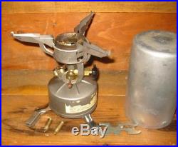 Vintage WWII US Army M-1942 Field Stove withCase PW-1-45 Mountain Troops 1945