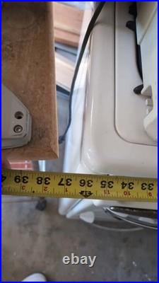 Vintage Wedgewood Stove, White, 4 Burners, Oven/Broiler, Orig. Condition