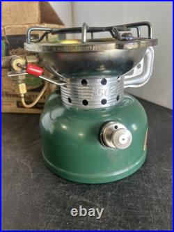Vintage Working 1/66 Coleman Sportster Camp Stove Model 502-700 with Original Box
