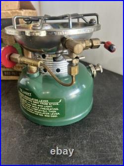 Vintage Working 1/66 Coleman Sportster Camp Stove Model 502-700 with Original Box