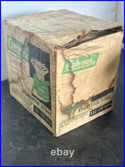 Vintage Working 1/66 Coleman Sportster Camp Stove Model 502-700 with Original Box