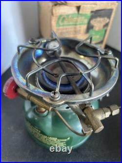Vintage Working 1/66 Coleman Sportster Camp Stove Model 502-700 with Original Box