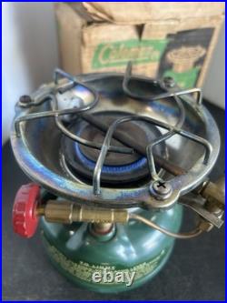 Vintage Working 1/66 Coleman Sportster Camp Stove Model 502-700 with Original Box