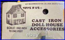 Vintage miniature queen cast-iron stove Toys R Us