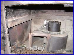 Vintage schrader wood stove/fire place great condition