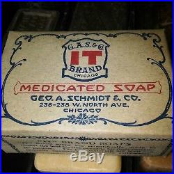 Vintage'soap Salesman Sample' Sales Kit With 19 Soap Samples With Case