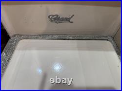 Vtg 1940's Grand Enamel Gas Stove