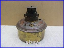 Vtg Antique B&h Cast Iron Oil Kerosene Parlor Cabin Heater Stove W Brass Burner Vtg Antique B&h Cast Iron Oil Kerosene Parlor Cabin Heater Stove W Brass Burner