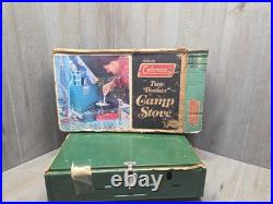 Vtg Coleman 425E 499 9/78 Two Burner Camp Stove Box, Open Box