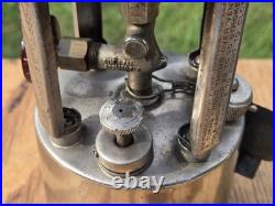 Vtg Coleman 530 Military Single Burner B-46 GI Pocket Stove withCase Funnel Wrench