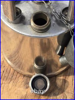 Vtg Coleman 530 Military Single Burner B-46 GI Pocket Stove withCase Funnel Wrench