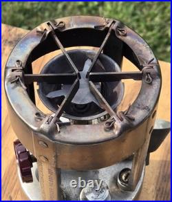 Vtg Coleman 530 Military Single Burner B-46 GI Pocket Stove withCase Funnel Wrench