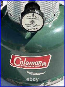 Vtg Combo Coleman 426b 3 Burner Stove & Coleman 22of Double Mantle Lantern