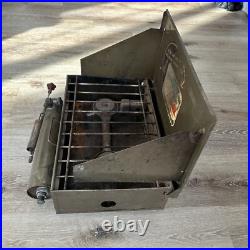 Vtg KampKook American Gas Machine Co. Camp Stove 2 Burner Regular Gas UNTESTED