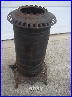 Vtg Original RELIABLE 653 Propane Gas Parlor Heater Stove Restore/Display HTF