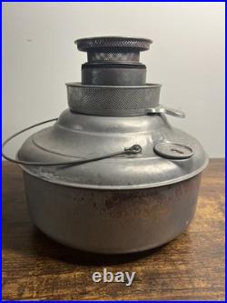 Vtg Perfection Kerosene Oil Stove Heater Burner Fuel Tank #500 W Wick Fuel Gauge