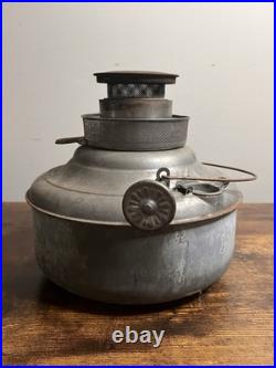 Vtg Perfection Kerosene Oil Stove Heater Burner Fuel Tank #500 W Wick Fuel Gauge