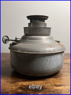 Vtg Perfection Kerosene Oil Stove Heater Burner Fuel Tank #500 W Wick Fuel Gauge