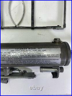 WW2 Coleman Military 527 Dental Instrument Sterilization Stove