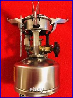 WW2 Mountain Gas Stove M1942-MOD. (C. A. 1945) Coleman & Canister. MINT