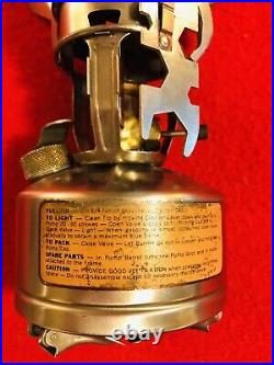 WW2 Mountain Gas Stove M1942-MOD. (C. A. 1945) Coleman & Canister. MINT