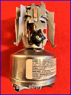 WWII Mountain/Ski STOVE M1942-MOD. (PW 1- 45) Prentiss-Wabers. Complete
