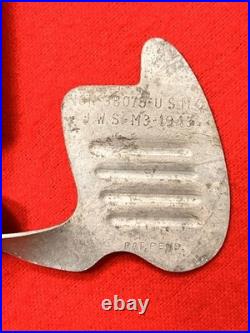 WWII USMC 3-Wing FOLDING RATION STOVE, Complete (NOm-38075, 1943) Mint NOS