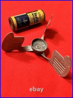 WWII USMC 3-Wing FOLDING RATION STOVE, Complete (NOm-38075, 1943) Mint NOS