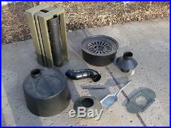 WWII US Army Tent Stove Assy 1942 in Very Good condition some items post warWWII