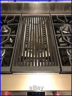 Watch Up-Close Look & Testing on YouTube, Wolf 36 Dual-Fuel Pro Range withGrill